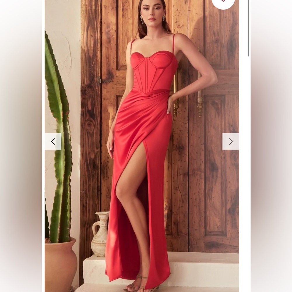 Ladivine Red Formal Dress